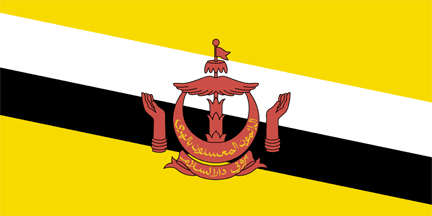 Nationale vlag, Brunei
