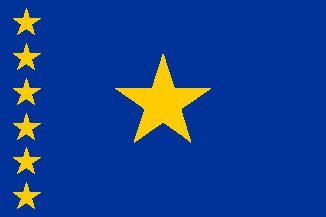 Nationale vlag, Congo, Republiek van de