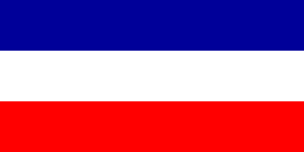 Nationale vlag, Servië