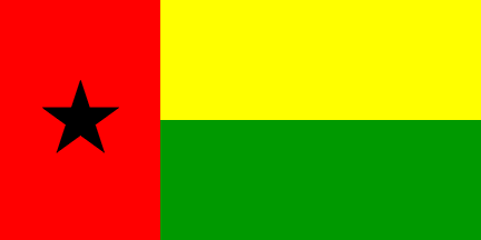 Nationale vlag, Guinee-Bissau