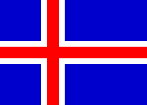 Nationale vlag, IJsland