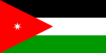 Nationale vlag, Jordanië