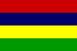 Nationale vlag, Mauritius