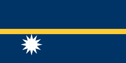 Nationale vlag, Nauru
