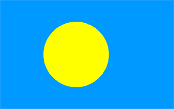 Nationale vlag, Palau