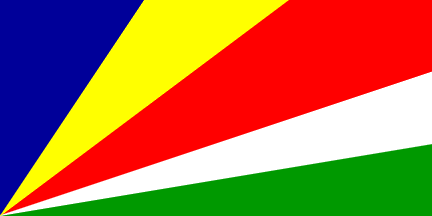 Nationale vlag, Seychellen