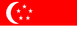 Nationale vlag, Singapore