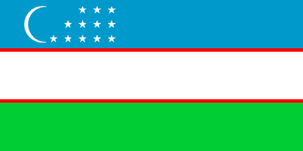 Nationale vlag, Oezbekistan