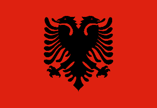 Nationale vlag, Albanië